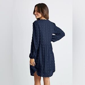 Miholl V-Neck Summer Flowy Dress, NWT, Large
